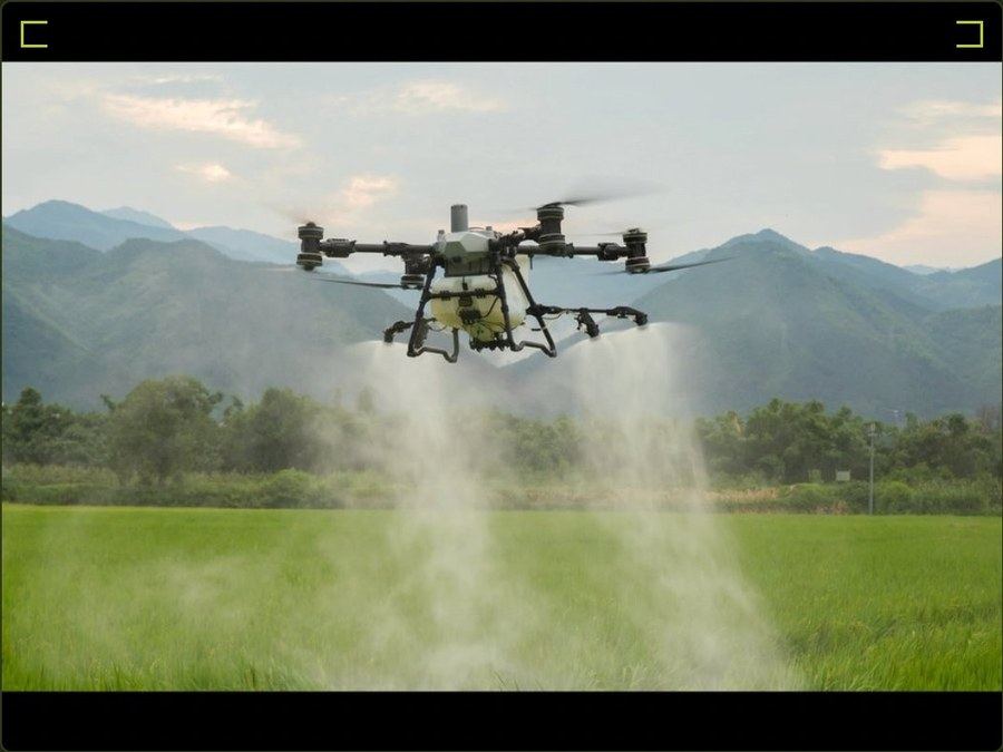 Pulverização de precisão drone Sky Agro